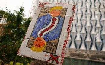 From ‘Orange Lies Matter’ to ‘Make Fascists Afraid Again’: 10 placards that stole the show at ‘No Kings’ protest