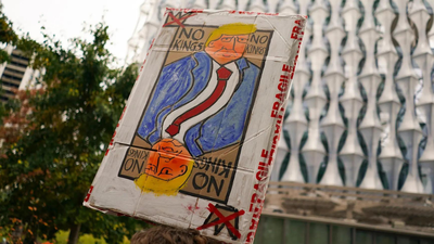 From ‘Orange Lies Matter’ to ‘Make Fascists Afraid Again’: 10 placards that stole the show at ‘No Kings’ protest From ‘Orange Lies Matter’ to ‘Make Fascists Afraid Again’: 10 placards that stole the show at ‘No Kings’ protest