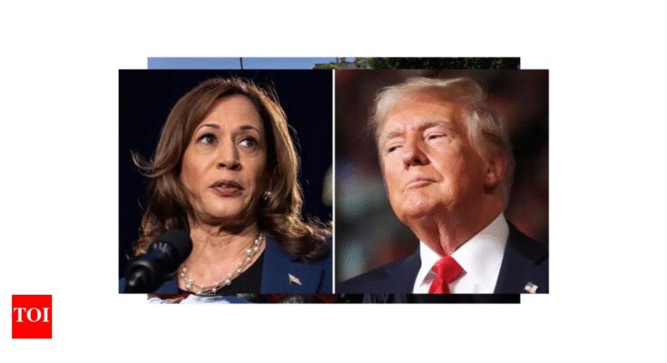 How Harris and Trump are blurring party lines in the final election stretch How Harris and Trump are blurring party lines in the final election stretch