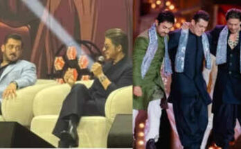 Salman Khan praises Shah Rukh Khan for his stardom despite not belonging to a film family, his response wins hearts – VIDEO | Hindi Movie News
