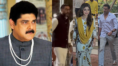 Pankaj Dheer’s prayer meet: Abhishek Bachchan, Shilpa Shetty, Rajat Bedi, Poonam Dhillon and other Bollywood stars pay respects | Hindi Movie News Pankaj Dheer’s prayer meet: Abhishek Bachchan, Shilpa Shetty, Rajat Bedi, Poonam Dhillon and other Bollywood stars pay respects | Hindi Movie News