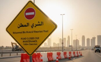 Sharjah: Mohammed Bin Musa Al Khwarizmi road remains closed until October 19 | World News